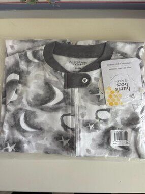 Burt's Bees Baby Organic Cotton Sleeper Size 6-9M